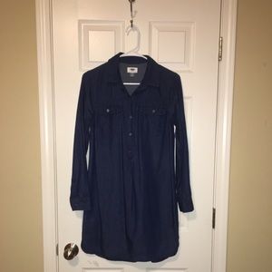 Old Navy chambray shirt dress